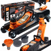 Hydraulický zdvihák nízkoprofilový Black 2,5T, rozsah zdvihu 80-360 mm Hydraulický zdvihák nízkoprofilový Black 2,5T, rozsah zdvihu 80-360 mm
