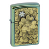 ZIPPO Teal poliert Plakette ZIPPO Teal poliert Plakette
