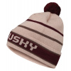 Dámska merino čiapka Husky Meralp beige, S-M Dámska merino čiapka Husky Meralp beige, S-M