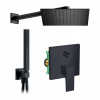 HG SET 8 Black - Sprchový systém pod omietku, páková batéria Metropol, čierna matná HG SET 8 Black - Sprchový systém pod omietku, páková batéria Metropol, čierna matná