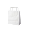 Wimex Papierové tašky 18+8x22 cm biele /50 ks/ Wimex Papierové tašky 18+8x22 cm biele /50 ks/