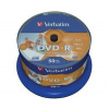 VERBATIM DVD-R AZO 4,7GB, 16x, printable, spindle 50 ks / 43533 VERBATIM DVD-R AZO 4,7GB, 16x, printable, spindle 50 ks / 43533