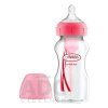 Dr.BROWN´S DOJČENSKÁ FĽAŠA OPTIONS+ 270 ml Wide-neck, 0M+, anti-colic, plastová, ružová (so silikónovým cumľom level-1) 1x1 ks Dr.BROWN´S DOJČENSKÁ FĽAŠA OPTIONS+ 270 ml Wide-neck, 0M+, anti-colic, plastová, ružová (so silikónovým cumľom level-1) 1x1 ks