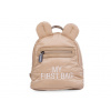 CHILDHOME - Detský batoh My First Bag Puffered Beige CHILDHOME - Detský batoh My First Bag Puffered Beige