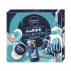 Nivea Men Cool Marine sprchový gél na telo a vlasy 250 ml + Cool Marine antiperspirant v spreji 150 ml + Original krém pre mužov 150 ml kozmetická sada Nivea Men Cool Marine sprchový gél na telo a vlasy 250 ml + Cool Marine antiperspirant v spreji 150 ml + Original krém pre mužov 150 ml kozmetická sada
