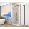 Gelco TRINITY BLACK štvrťkruhová sprchová zástena 900x900mm, číre sklo, ľavá GT6590CL-B Gelco TRINITY BLACK štvrťkruhová sprchová zástena 900x900mm, číre sklo, ľavá GT6590CL-B