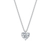 Dámsky prívesok vrátane retiazky DF 6401, biele zlato, s 3,00 ct VS1/F laboratórnym diamantom Dámsky prívesok vrátane retiazky DF 6401, biele zlato, s 3,00 ct VS1/F laboratórnym diamantom