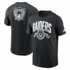 Pánská tričko Las Vegas Raiders NFL Nike Rewind Front and Back Hit Essential Cotton Tee Veľkosť: M Pánská tričko Las Vegas Raiders NFL Nike Rewind Front and Back Hit Essential Cotton Tee Veľkosť: M