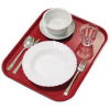 Fast Food podnos 360 × 460 mm, červená Fast Food podnos 360 × 460 mm, červená