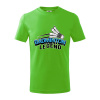 Badminton legend - Tričko detské bavlnené - 134 cm/8 rokov ( Apple Green ) Badminton legend - Tričko detské bavlnené - 134 cm/8 rokov ( Apple Green )
