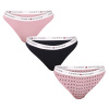 3PACK Dámske nohavičky Tommy Hilfiger viacfarebné (UW0UW05529 0WI) S 3PACK Dámske nohavičky Tommy Hilfiger viacfarebné (UW0UW05529 0WI) S