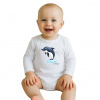 Detské body s potlačou New Baby Dolphin - krátky rukáv Biela 80 (9-12m) Detské body s potlačou New Baby Dolphin - krátky rukáv Biela 80 (9-12m)