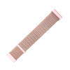 FIXED Nylon Strap for Smartwatch 20mm wide, rose gold FIXNST-20MM-ROGD
