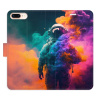 Flip pouzdro iSaprio - Apple iPhone 7 Plus / 8 Plus - Astronaut in Colours 02 - kapsičky na karty (Knížkový flip kryt, obal, pouzdro iSaprio na mobil Apple iPhone 7 Plus / 8 Plus - Astronaut in Colour Flip pouzdro iSaprio - Apple iPhone 7 Plus / 8 Plus - Astronaut in Colours 02 - kapsičky na karty (Knížkový flip kryt, obal, pouzdro iSaprio na mobil Apple iPhone 7 Plus / 8 Plus - Astronaut in Colour
