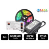 Programovateľný set RGB-IC LED pásika WS2812B SMD, IP20 | WLED.sk Programovateľný set RGB-IC LED pásika WS2812B SMD, IP20 | WLED.sk