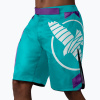 Hayabusa Icon Fight teal/white tréningové šortky Hayabusa Icon Fight teal/white tréningové šortky