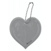 Prívesok reflexný SRDCE - strieborný Prívesok reflexný SRDCE - strieborný