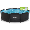 Bazén VIRTUFIT Round Swimmingpool 366 x 100 cm čierny Bazén VIRTUFIT Round Swimmingpool 366 x 100 cm čierny