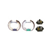 BREMBO K 50 008 Sada brzdovych celusti BREMBO K 50 008 Sada brzdovych celusti