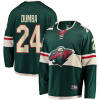 Fanatics Pánský dres Minnesota Wild NHL #24 Matt Dumba Breakaway Alternate Jersey Distribúcia: USA Fanatics Pánský dres Minnesota Wild NHL #24 Matt Dumba Breakaway Alternate Jersey Distribúcia: USA