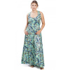 Dlhé šaty DARJA tyrkysové Dlhé šaty DARJA tyrkysové
