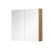 Mereo Mereo, Kúpeľňová galerka 80 cm, zrkadlová skrinka, 2x dvere, MER-CN717GR Mereo Mereo, Kúpeľňová galerka 80 cm, zrkadlová skrinka, 2x dvere, MER-CN717GR