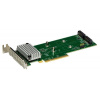 Supermicro Hybrid M.2 NVMe/SATA SSD RAID 0,1 Card x8 PCIe Gen4 Host interface AOC-SLG4-2H8M2-O Supermicro Hybrid M.2 NVMe/SATA SSD RAID 0,1 Card x8 PCIe Gen4 Host interface AOC-SLG4-2H8M2-O