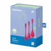 Satisfyer Yoni Power 1 sada guličiek na precvičovanie Kegelových svalov Red Satisfyer Yoni Power 1 sada guličiek na precvičovanie Kegelových svalov Red