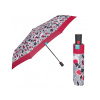 PERLETTI Dámsky skladací automatický dáždnik Floreale / červený lem, 26308 PERLETTI Dámsky skladací automatický dáždnik Floreale / červený lem, 26308