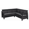 Záhradný nábytok Keter Corfu Relax rohová pohovka grafitová Záhradný nábytok Keter Corfu Relax rohová pohovka grafitová