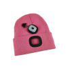 Čiapka s čelovkou TES ružová veľ. M nabíjacia Čiapka s čelovkou TES ružová veľ. M nabíjacia