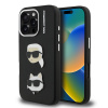 Karl Lagerfeld Grained PU K&CH Heads zadný kryt pre iPhone 16 Pro Max Black Karl Lagerfeld Grained PU K&CH Heads zadný kryt pre iPhone 16 Pro Max Black