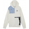 Dámska mikina Puma Paisley Hoody White-Black-Blue|S Dámska mikina Puma Paisley Hoody White-Black-Blue|S