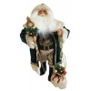 Smaragdovo zelený Mikuláš dekorácia 64cm 40742 Smaragdovo zelený Mikuláš dekorácia 64cm 40742