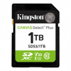 Kingston SDXC karta 1TB Canvas Select Plus, U1, V10, A1 SDS3/1TB Kingston SDXC karta 1TB Canvas Select Plus, U1, V10, A1 SDS3/1TB