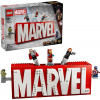 LEGO® LEGO® Marvel 76313 Logo MARVEL a minifigúrky 2276313 LEGO® LEGO® Marvel 76313 Logo MARVEL a minifigúrky 2276313