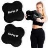 DrFit Podložky na jogu, tlmiace podložky pod kolená, ruky, bedrá, čierne DrFit Podložky na jogu, tlmiace podložky pod kolená, ruky, bedrá, čierne