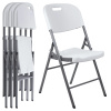 RealG RC-K-2230 Skladacie jedálenské stoličky, biele, 4 ks RealG RC-K-2230 Skladacie jedálenské stoličky, biele, 4 ks