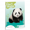Ars Una: Roztomilé zvieratá - Panda linajkový zošit A/5 Ars Una: Roztomilé zvieratá - Panda linajkový zošit A/5
