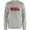 Mikina Fjällräven LOGO SWEATER grey melange Mikina Fjällräven LOGO SWEATER grey melange