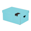 oxybag krabica lamino veľká - 35,5 x 24 x 16 cm - PASTELINI Modrá oxybag krabica lamino veľká - 35,5 x 24 x 16 cm - PASTELINI Modrá