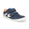 Barefoot detské tenisky Develab – Firststep Sneaker 2Velcro Navy suede modré Barefoot detské tenisky Develab – Firststep Sneaker 2Velcro Navy suede modré