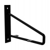 Walteco Konzola 150x170 mm nosnosť 20 kg čierna pár 1 pár 3052 Walteco Konzola 150x170 mm nosnosť 20 kg čierna pár 1 pár 3052