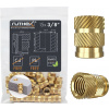 ruthex Závitová vložka Vhodné pro 3D tiskárnu: bq Prusa i3 Hephestos , Creality CR-10 RX-3/8“-16-x12.7 GE-3/8x127-001 ruthex Závitová vložka Vhodné pro 3D tiskárnu: bq Prusa i3 Hephestos , Creality CR-10 RX-3/8“-16-x12.7 GE-3/8x127-001