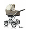Kombinovaný kočík Prampol Silvia : Autosedačka (vajíčko) - S autosedačkou, Farba - Béžová Kombinovaný kočík Prampol Silvia : Autosedačka (vajíčko) - S autosedačkou, Farba - Béžová
