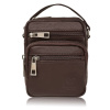 Kožená pánská taška Paolo Peruzzi T-133 tmavě hnedá Kožená pánská taška Paolo Peruzzi T-133 tmavě hnedá