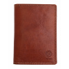 Kožené puzdro na dokumenty Poyem 5226 koňakovo hnedé Kožené puzdro na dokumenty Poyem 5226 koňakovo hnedé