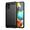 Kryt Forcell CARBON Case Samsung Galaxy A71 čierny Kryt Forcell CARBON Case Samsung Galaxy A71 čierny