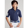 Detská bavlnená polokošeľa Polo Ralph Lauren 323670257014 tmavomodrá 140-149 Detská bavlnená polokošeľa Polo Ralph Lauren 323670257014 tmavomodrá 140-149