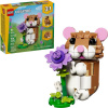 LEG LEGO CREATOR Roztomilý škrečok s kvetinou 3v1 31376 STAVEBNICE LEG LEGO CREATOR Roztomilý škrečok s kvetinou 3v1 31376 STAVEBNICE